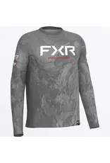 FXR FXR DERBY UNDERTOW AIR UPF LONGSLEEVE GREY/ RED