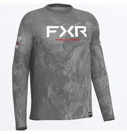 FXR FXR DERBY UNDERTOW AIR UPF LONGSLEEVE GREY/ RED