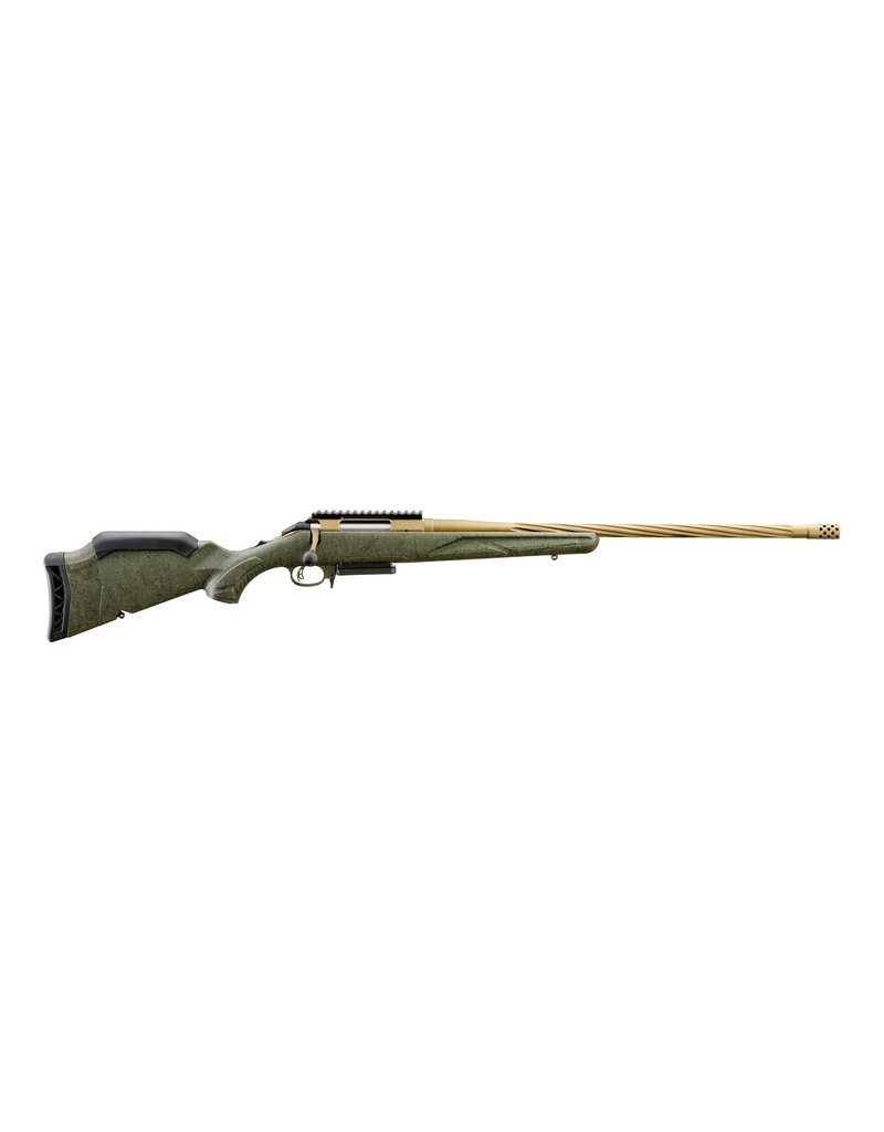 RUGER RUGER AMERICAN RIFLE GEN 11 PREDATOR 243 WIN 22" BURNT BRONZE GREEN SPLATER