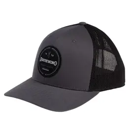 BROWNING BROWNING CRESCENT GRAY MESHBACK CAP