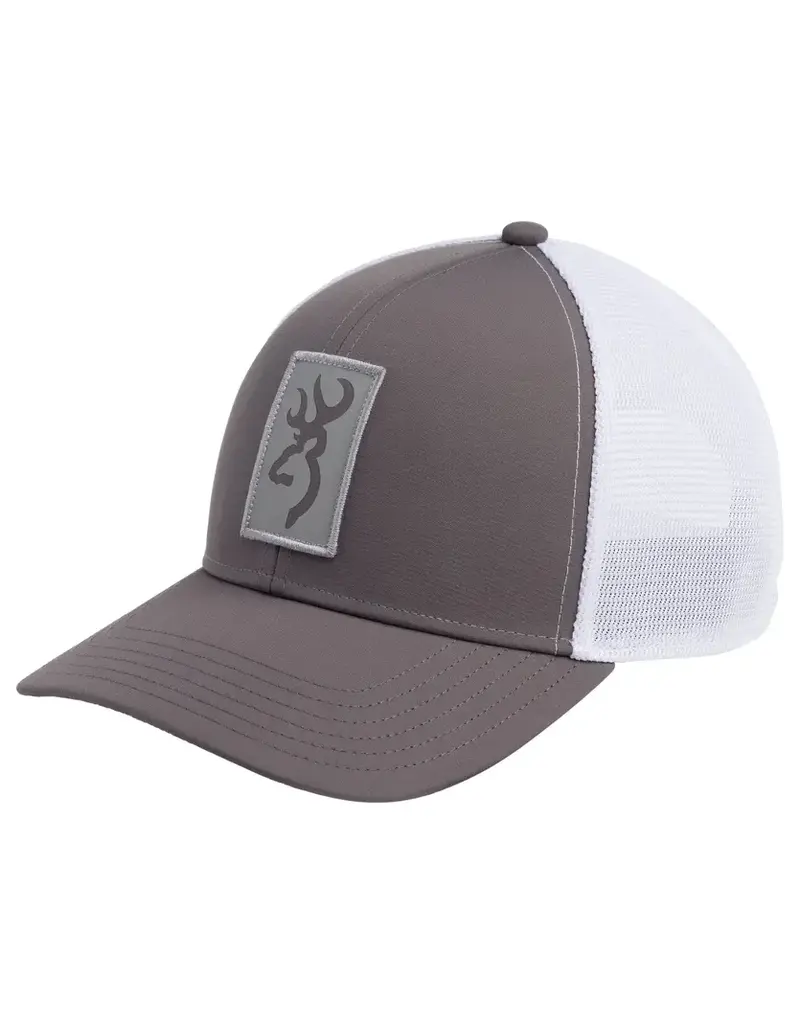 BROWNING BROWNING BEACON GRAY MESHBACK CAP