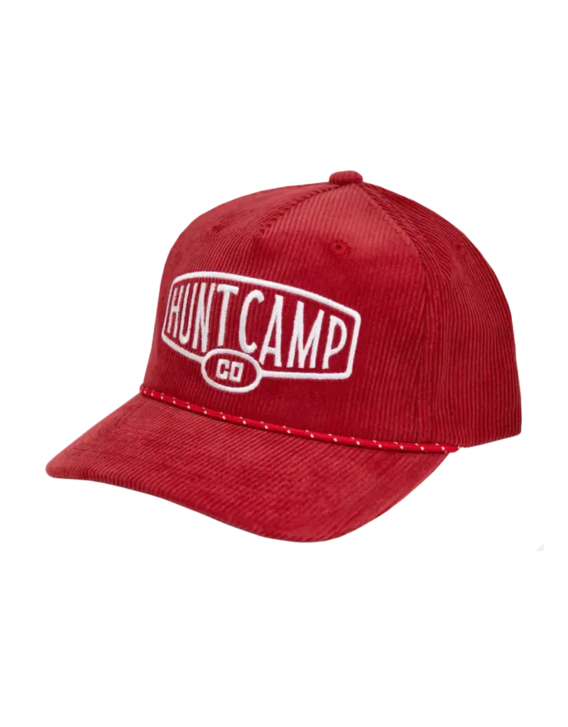 HUNT CAMP CO HUNT CAMP OL' RED CORD HAT