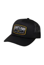 HUNT CAMP CO HUNT CAMP NIGHT CAMP BLACK MESHBACK HAT