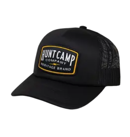 HUNT CAMP CO HUNT CAMP NIGHT CAMP BLACK MESHBACK HAT