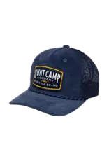 HUNT CAMP CO HUNT CAMP PORTAGE NAVY CORD MESHBACK HAT