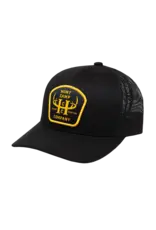 HUNT CAMP CO HUNT CAMP CAMP CAPTAIN BLACK MESHBACK HAT