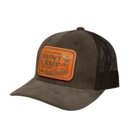 HUNT CAMP CO HUNT CAMP DETOUR OLIVE GREEN MESHBACK HAT