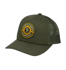 HUNT CAMP CO HUNT CAMP DETOUR OLIVE GREEN MESHBACK HAT