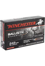 WINCHESTER WINCHESTER BALLISTIC SILVERTIP 243 WIN 95GR 20 RDS