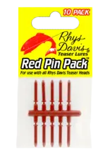 RHYS DAVIS RHYS DAVIS RED PIN PACK 10PK