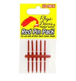 RHYS DAVIS RHYS DAVIS RED PIN PACK 10PK