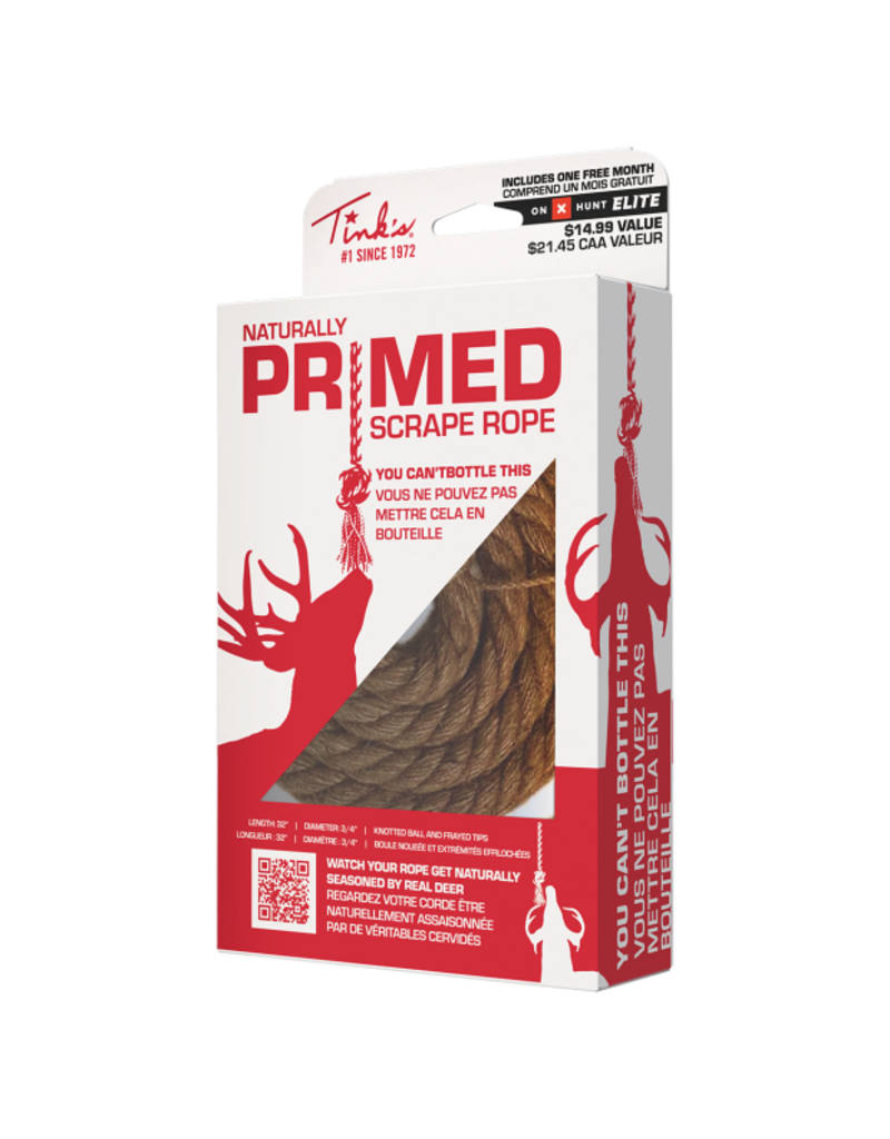 TINK'S TINK'S NATURALLY PRIMED SCRAPE ROPE