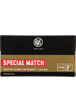 RWS RWS SPECIAL MATCH 22 LR 40 GR