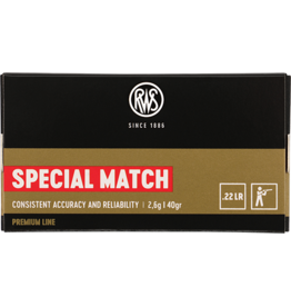 RWS RWS SPECIAL MATCH 22 LR 40 GR