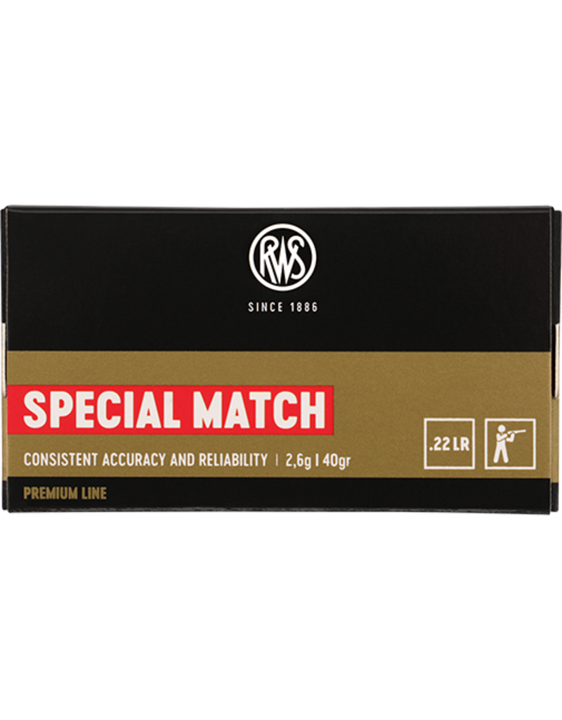 RWS RWS SPECIAL MATCH 22 LR 40 GR