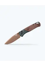 BENCHMADE BENCHMADE BUGOUT TAIGA GREEN DROP-POINT