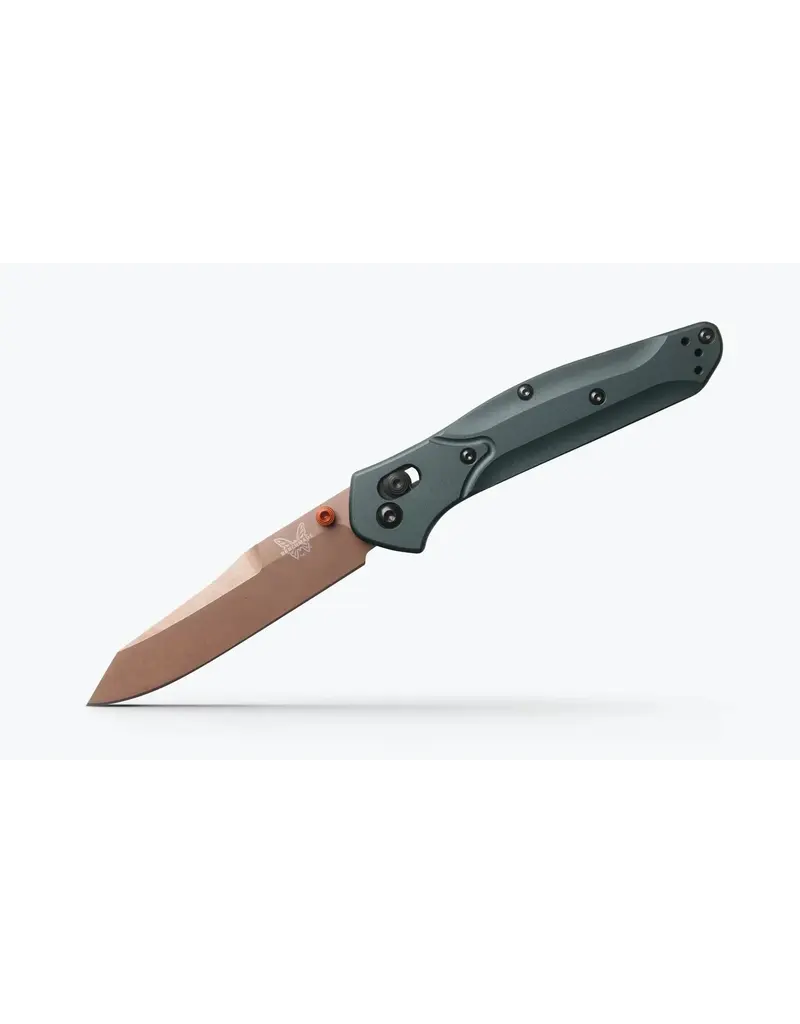 BENCHMADE BENCHMADE OSBORNE TAIGA GREEN REVERSE TANTO