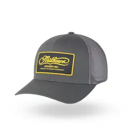MATHEWS MATHEWS TRADEMARK CAP CHARCOAL