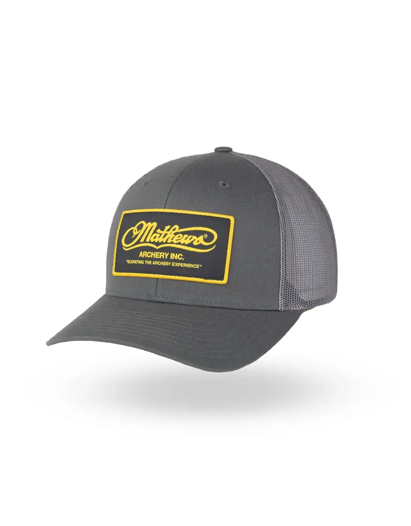 MATHEWS MATHEWS TRADEMARK CAP CHARCOAL
