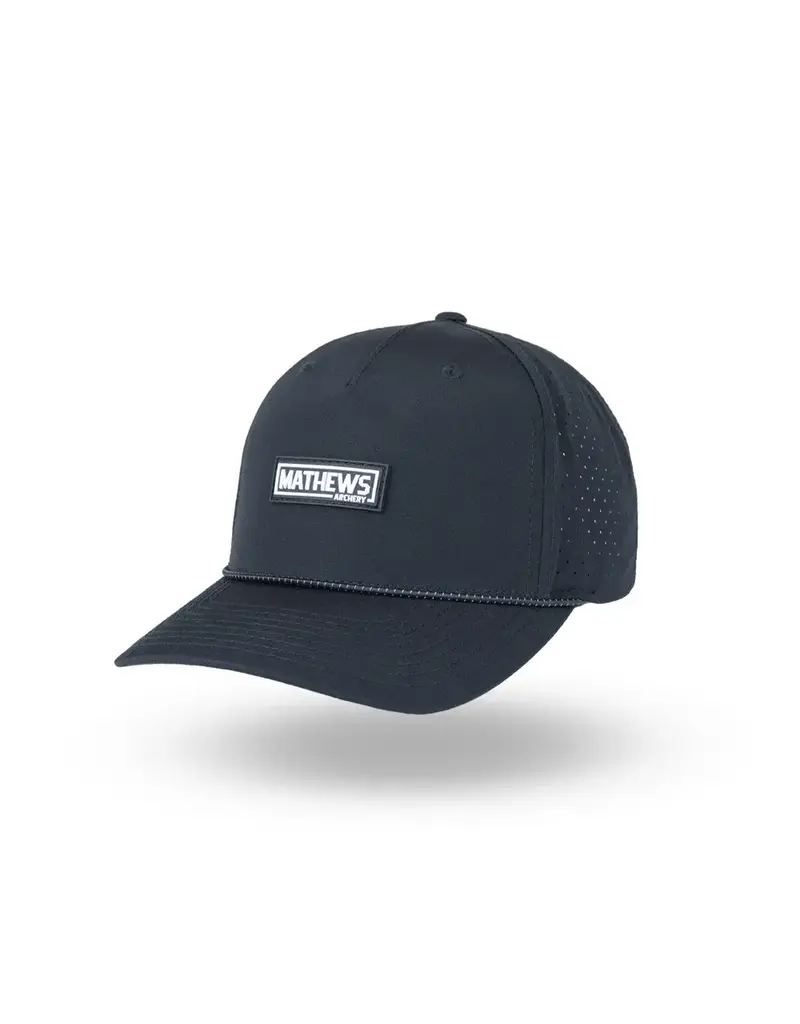 MATHEWS MATHEWS BLACK ROPE CAP