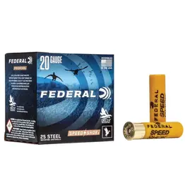 FEDERAL FEDERAL SPEED SHOK 20 GA 3" 7/8 OZ #4 STEEL 20 RDS