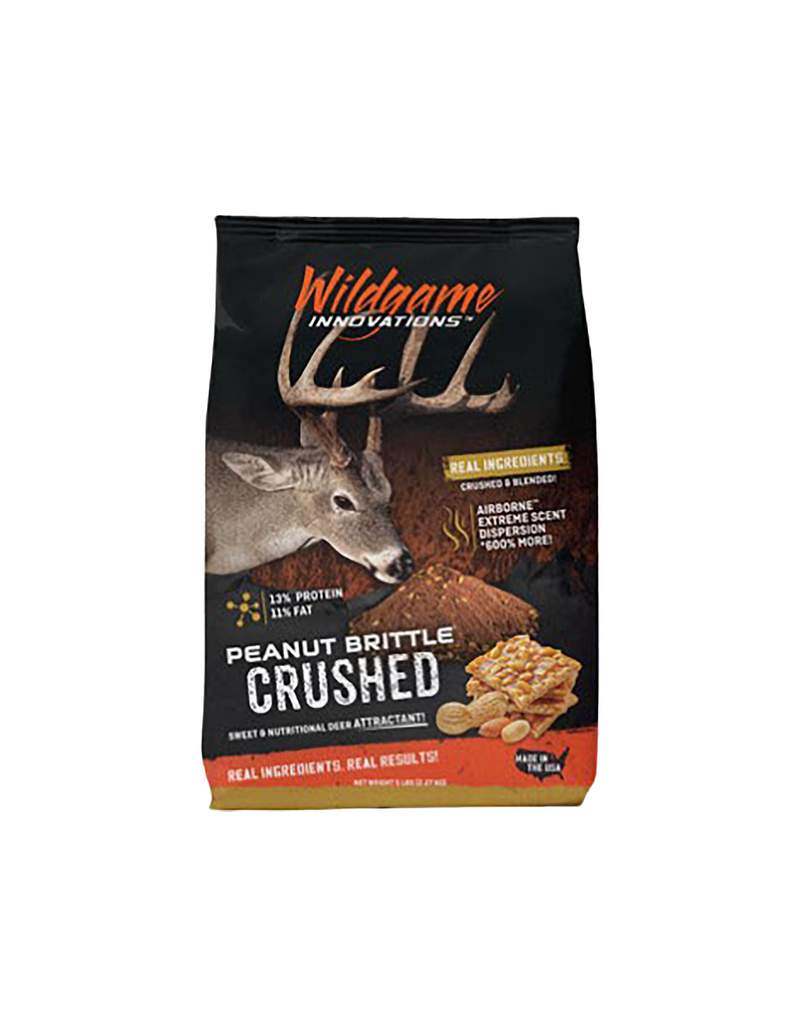 WILDGAME INNOVATIONS WILDGAME INNOVATIONS PEANUT BRITTLE CRUSHED DEER ATTRACTANT 5LB