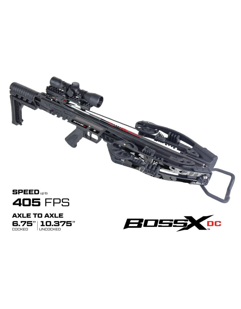 KILLER INSTINCT KILLER INSTINCT BOSS XDC CROSSBOW PACKAGE W/ DECOCKING TRIGGERBOX
