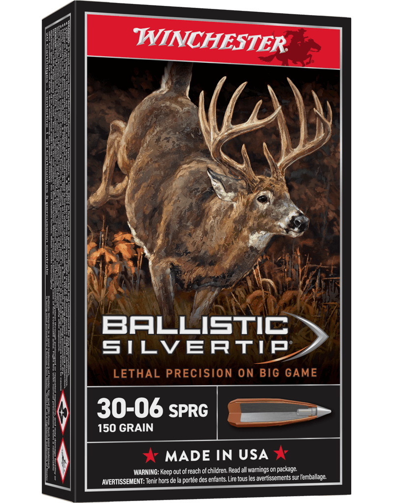 WINCHESTER WINCHESTER BALLISTIC SILVERTIP 30-06 150GR  20 RDS