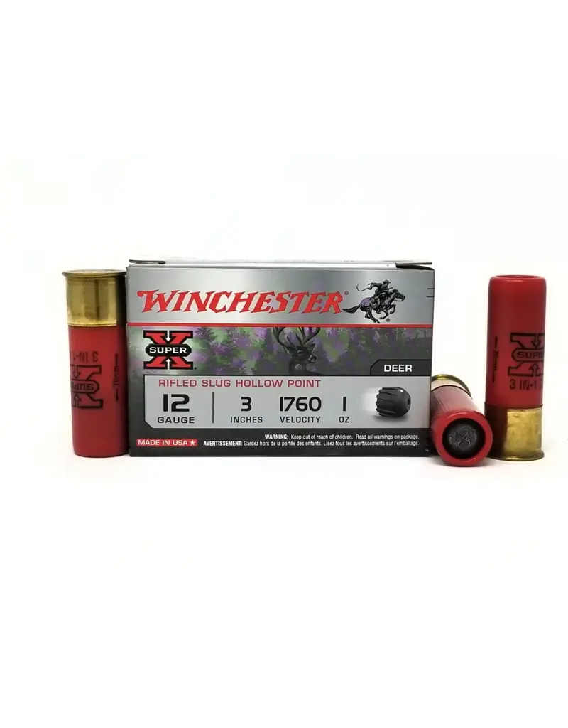 WINCHESTER WINCHESTER SUPER X 12 GA 3" 1OZ RIFLED SLUG 15 RDS