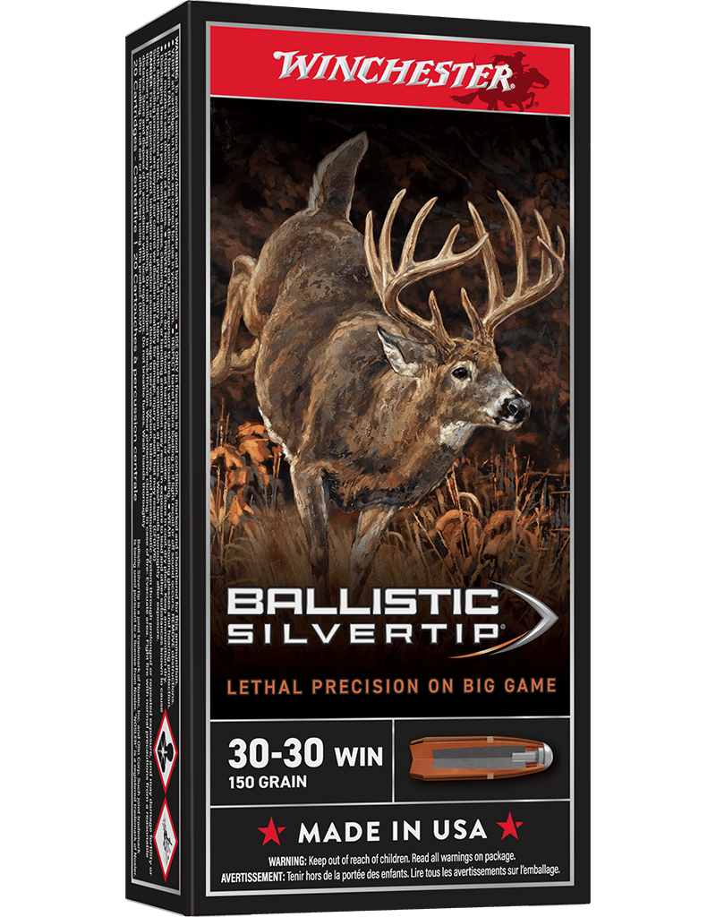 WINCHESTER WINCHESTER BALLISTIC SILVERTIP 30-30 WIN 150GR 20 RDS