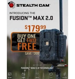 STEALTH CAM STEALTH CAM FUSION MAX 2.0 CELLULAR CAMERA