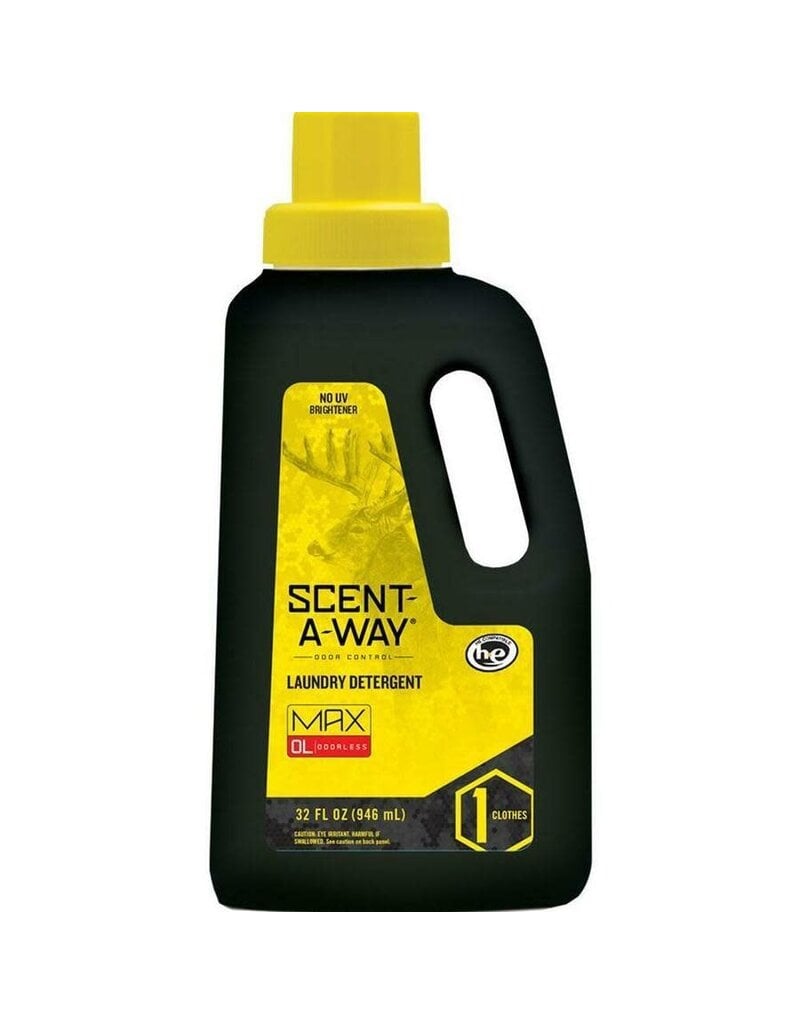 HUNTERS SPECIALTIES HS SCENT-A-WAY LAUNDRY DETERGENT 32 FL OZ