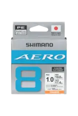 SHIMANO SHIMANO AERO 8 LINE FLOATING ORANGE 165 YD