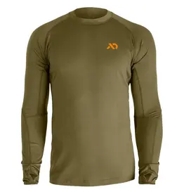 FIRST LITE FIRST LITE MEN'S WICK LS CREW CONIFER