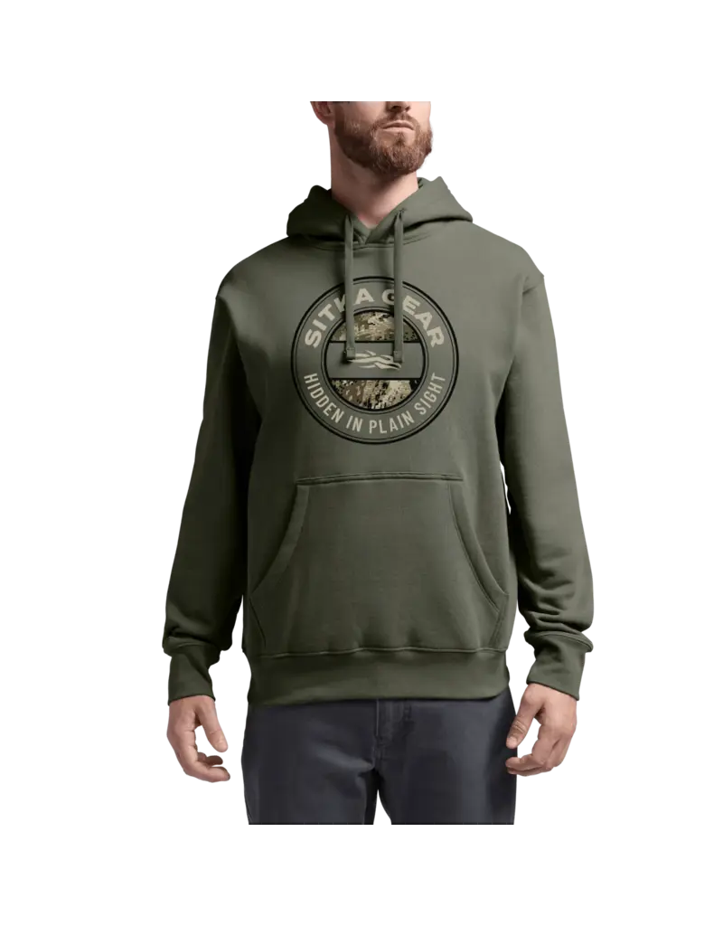 SITKA SITKA HIDDEN OPTIFADE PULLOVER HOODIE CYPRESS GREEN