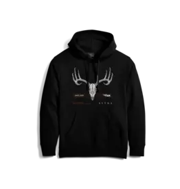 SITKA SITKA TECH WHITETAIL PULLOVER HOODIE BLACK