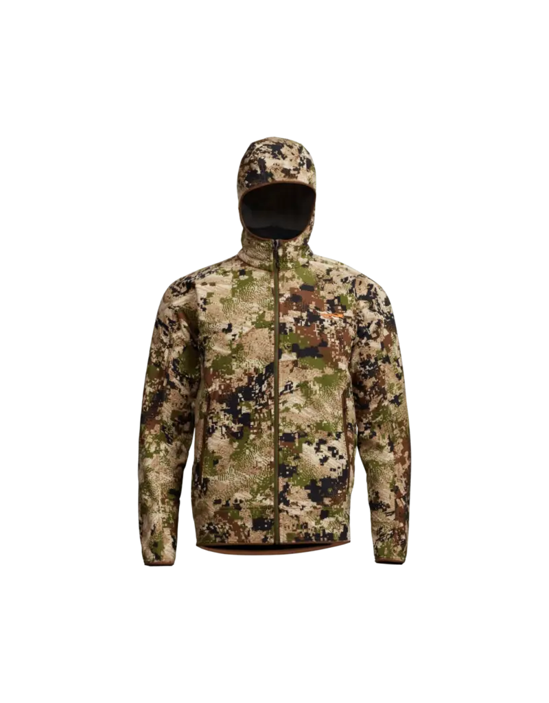 SITKA SITKA ALPHA FLEECE HOODED JACKET OPTIFADE SUBALPINE