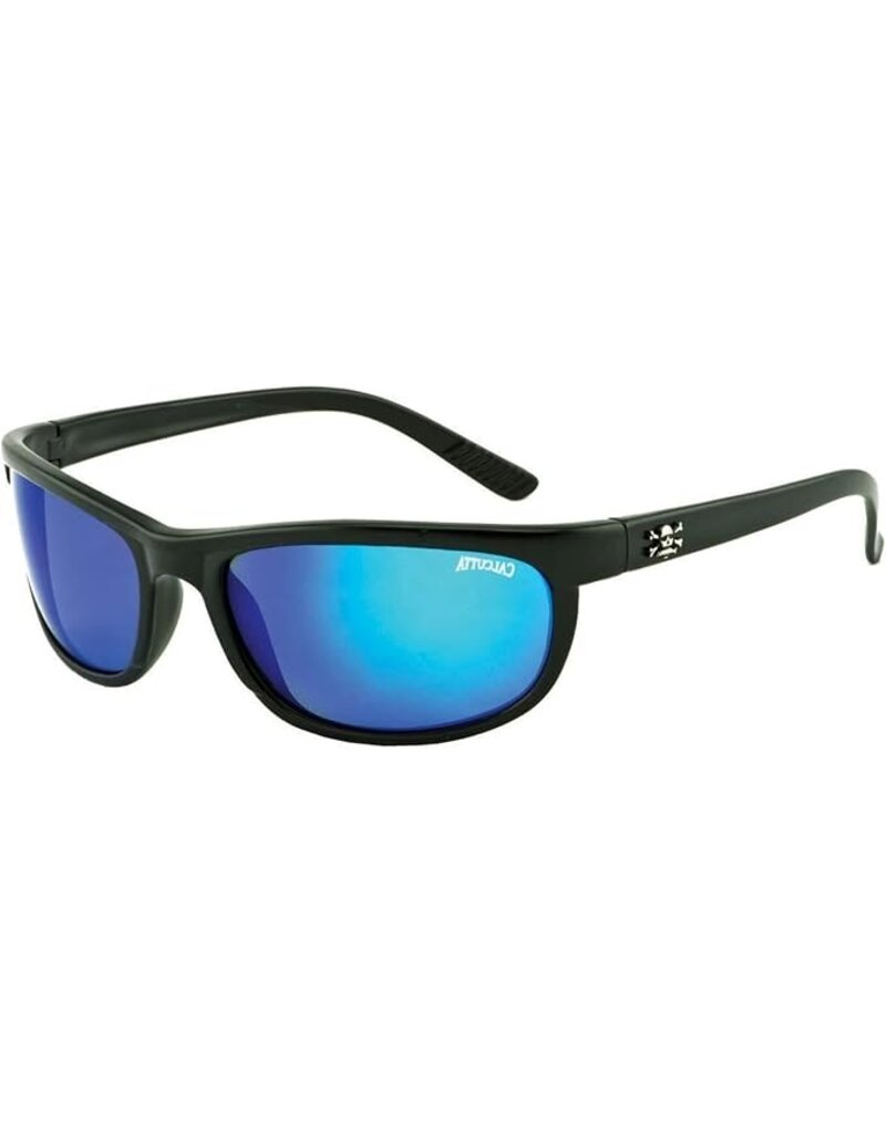 CALCUTTA CALCUTTA ROCKPILE SUNGLASSES MATTE BLACK FRAME/ BLUE