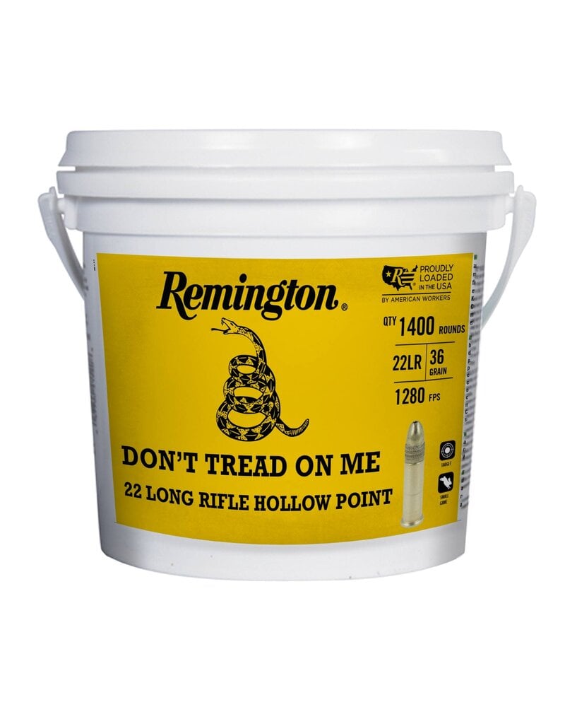 REMINGTON REMINGTON DON'T TREAD ON ME 22 LR HOLLOW POINT 36 GR 1400 RDS