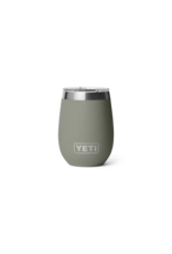 YETI YETI RAMBLER WINE TUMBLER 10 OZ DURASLIP CERAMIC LINING PAMPA GREEN