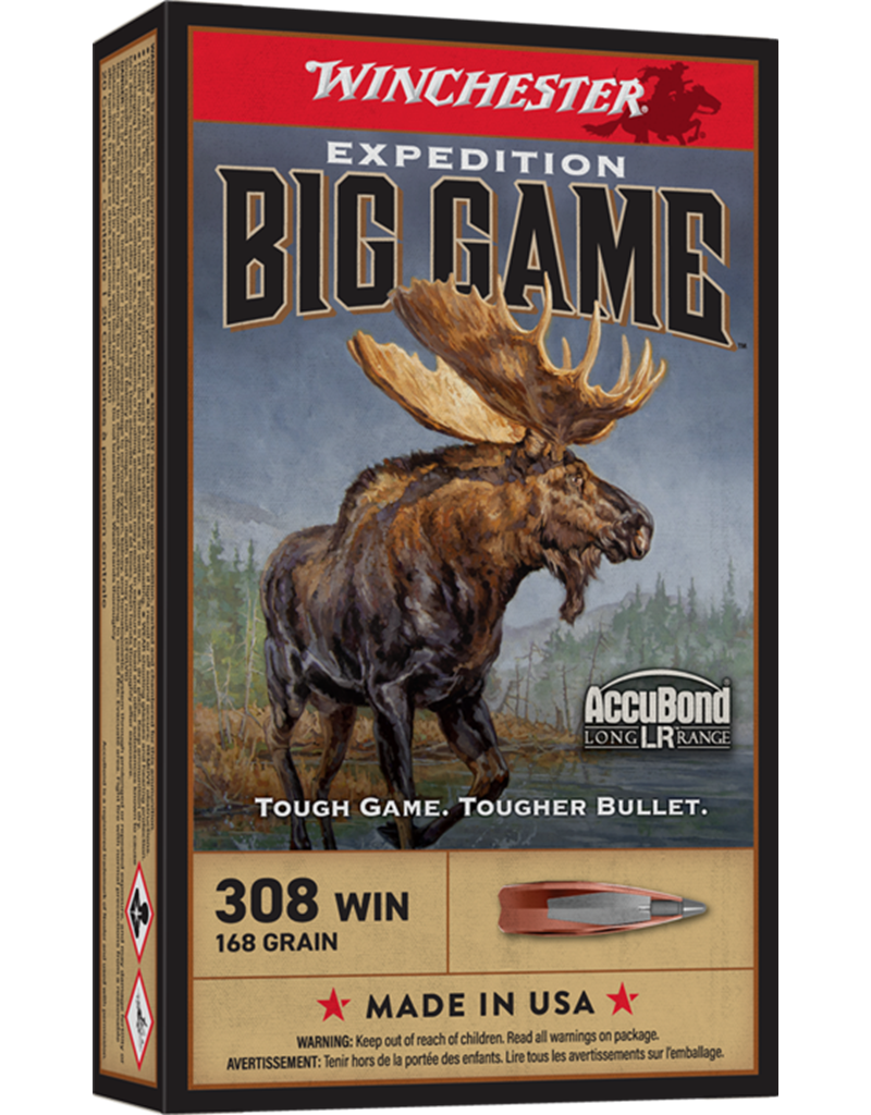 WINCHESTER WINCHESTER EXPEDITION BIG GAME 308 WIN 168 GR 20 RDS