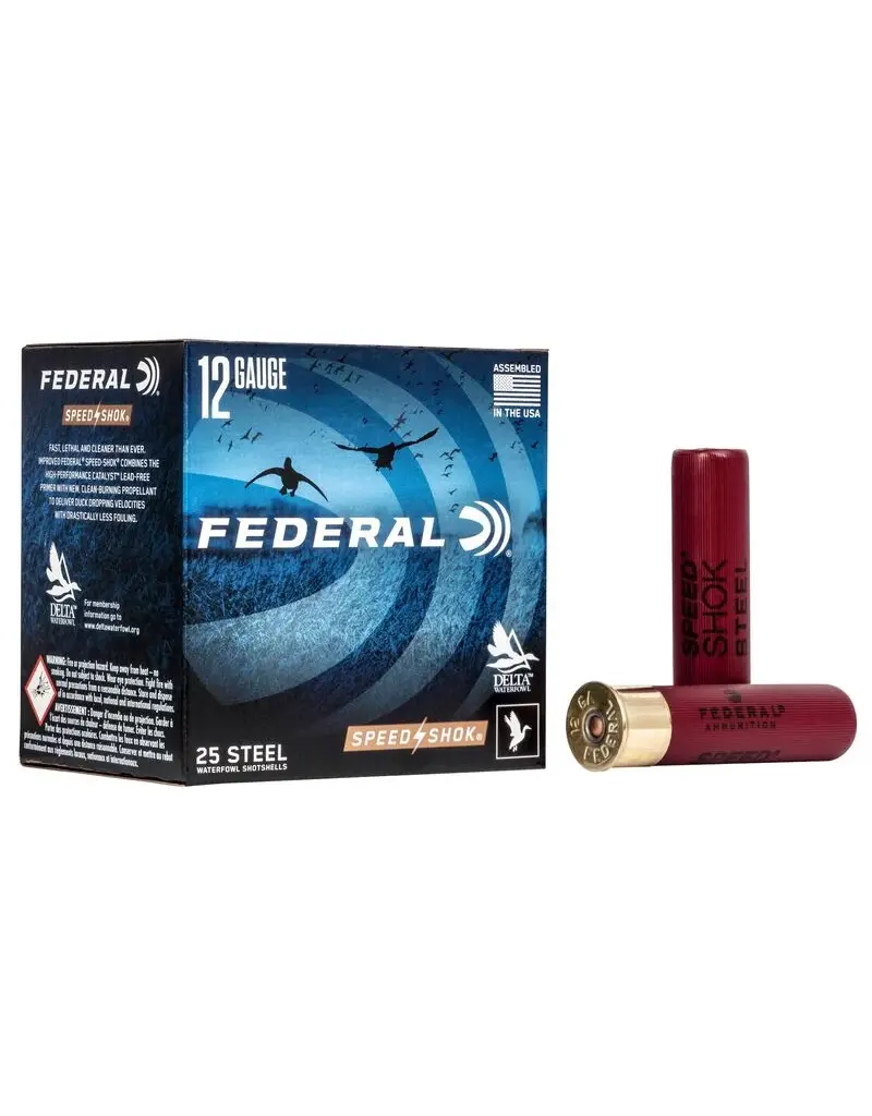 FEDERAL FEDERAL SPEED SHOK 12GA 3 1/2" 1 3/8” OZ #2 SHOT 25 RDS