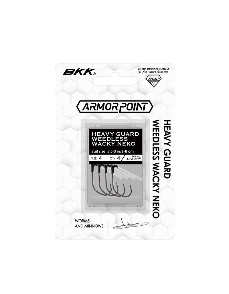 BKK BKK ARMOR POINT HEAVY GUARD WEEDLESS WACKY NEKO 4PK