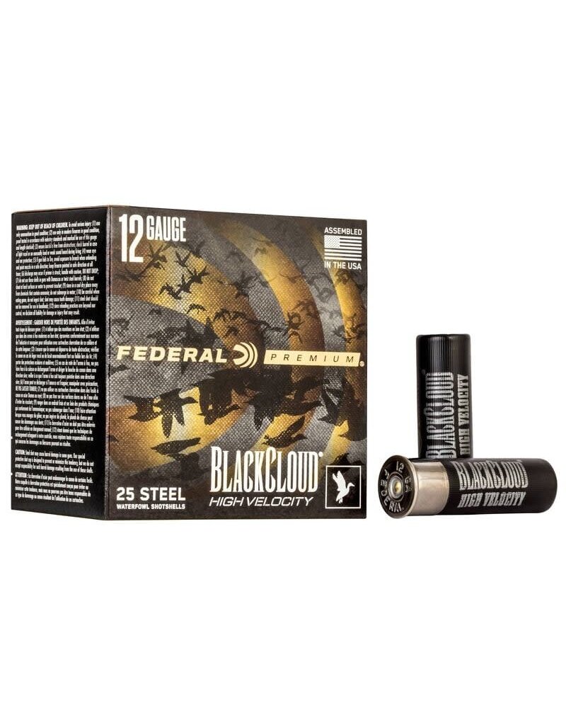 FEDERAL FEDERAL BLACK CLOUD 12 GA 3" 1 1/8 0Z #2 SHOT 25 RDS