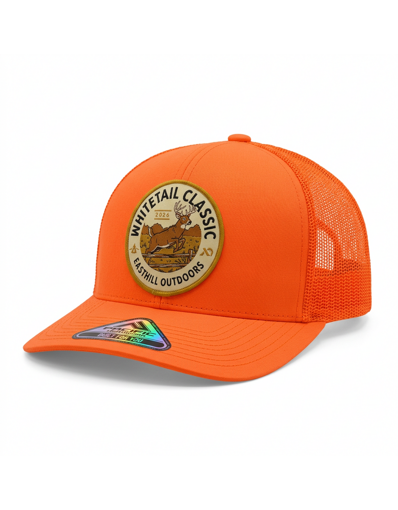 EASTHILL OUTDOORS 2026 WHITETAIL CLASSIC HAT BLAZE ORANGE OS