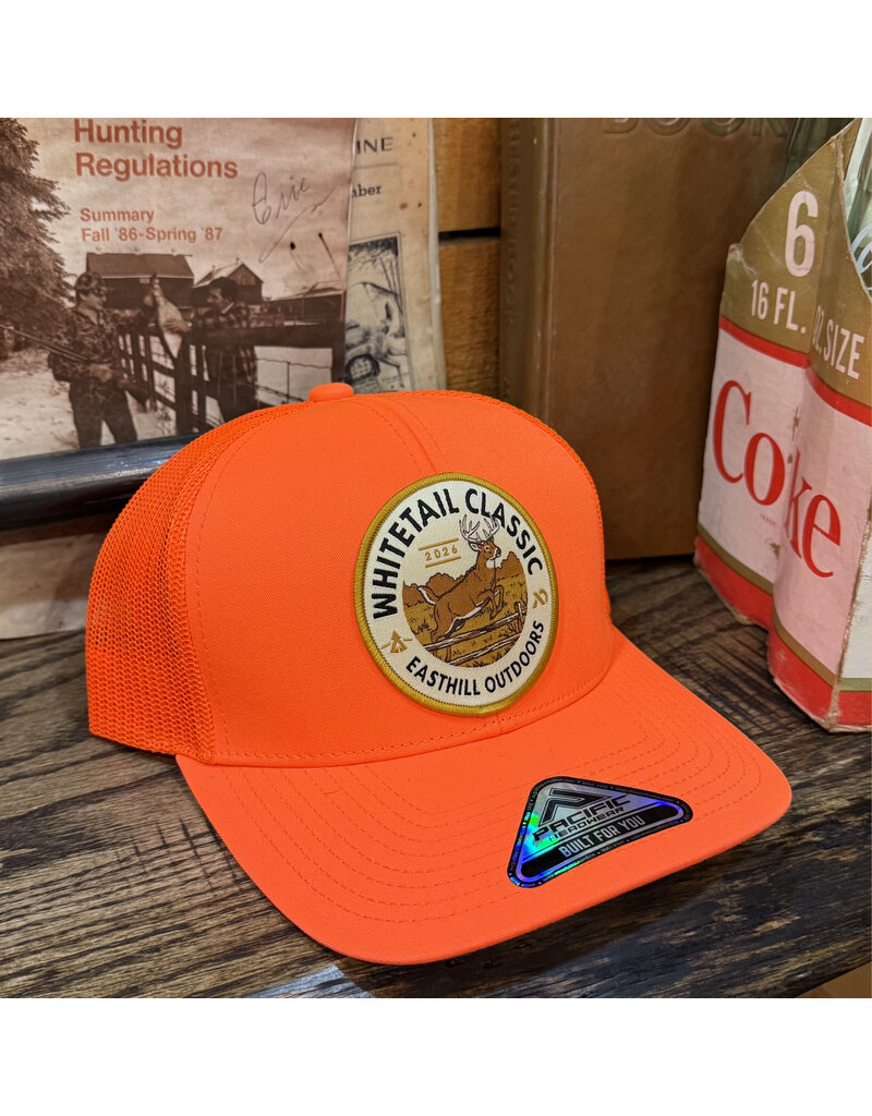 EASTHILL OUTDOORS 2026 WHITETAIL CLASSIC HAT BLAZE ORANGE OS