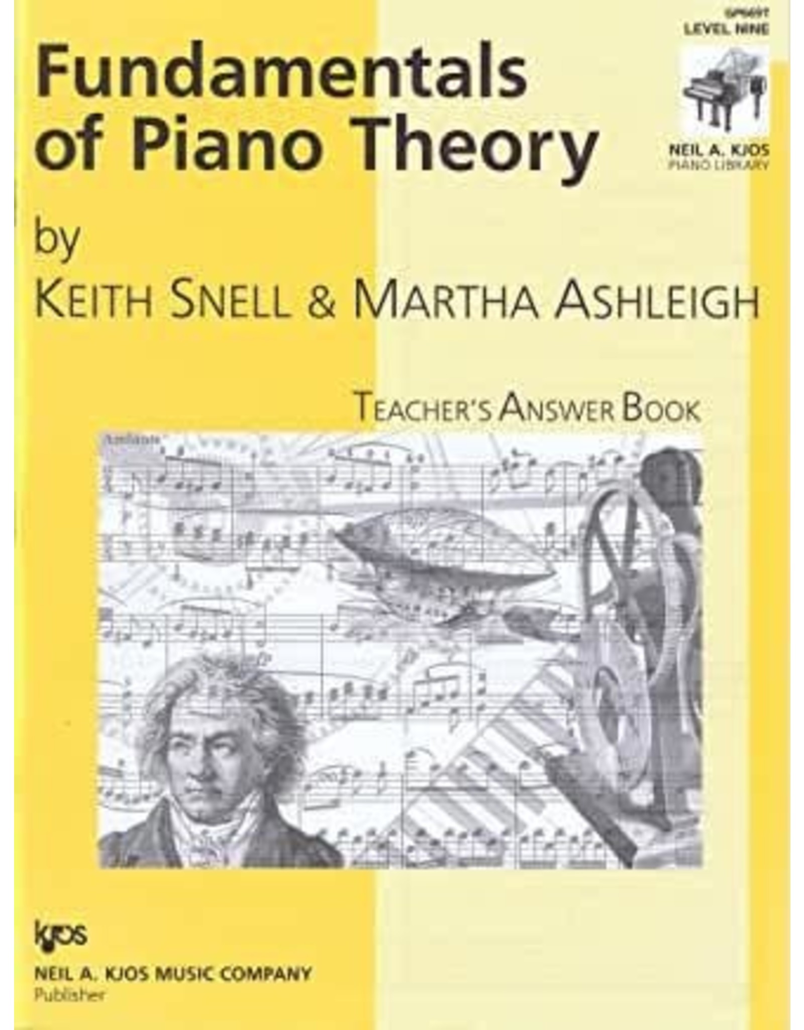 Kjos Fundamentals of Piano Theory, Level 9 Answer Book