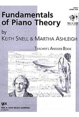 Kjos Fundamentals of Piano Theory, Level 5 Answer Book