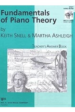Kjos Fundamentals of Piano Theory, Level 7 Answer Book