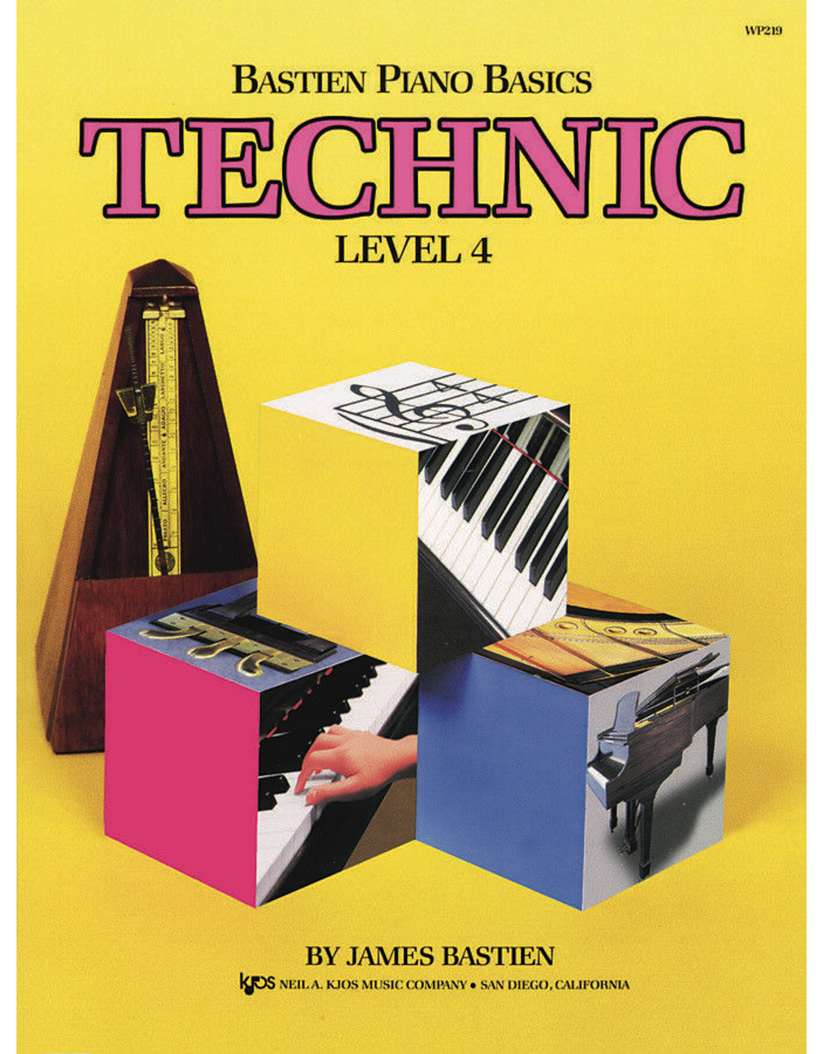 Kjos Bastien Piano Basics Technic Level 4 *